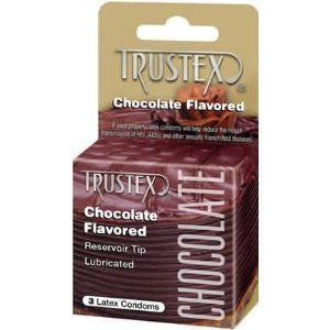 Trustex Sabor Chocolate