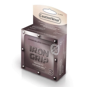 Caution Wear Iron Grip (agarre de hierro)