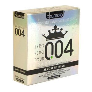 Okamoto 0.04 Zero Zero Four (cero cero cuatro)